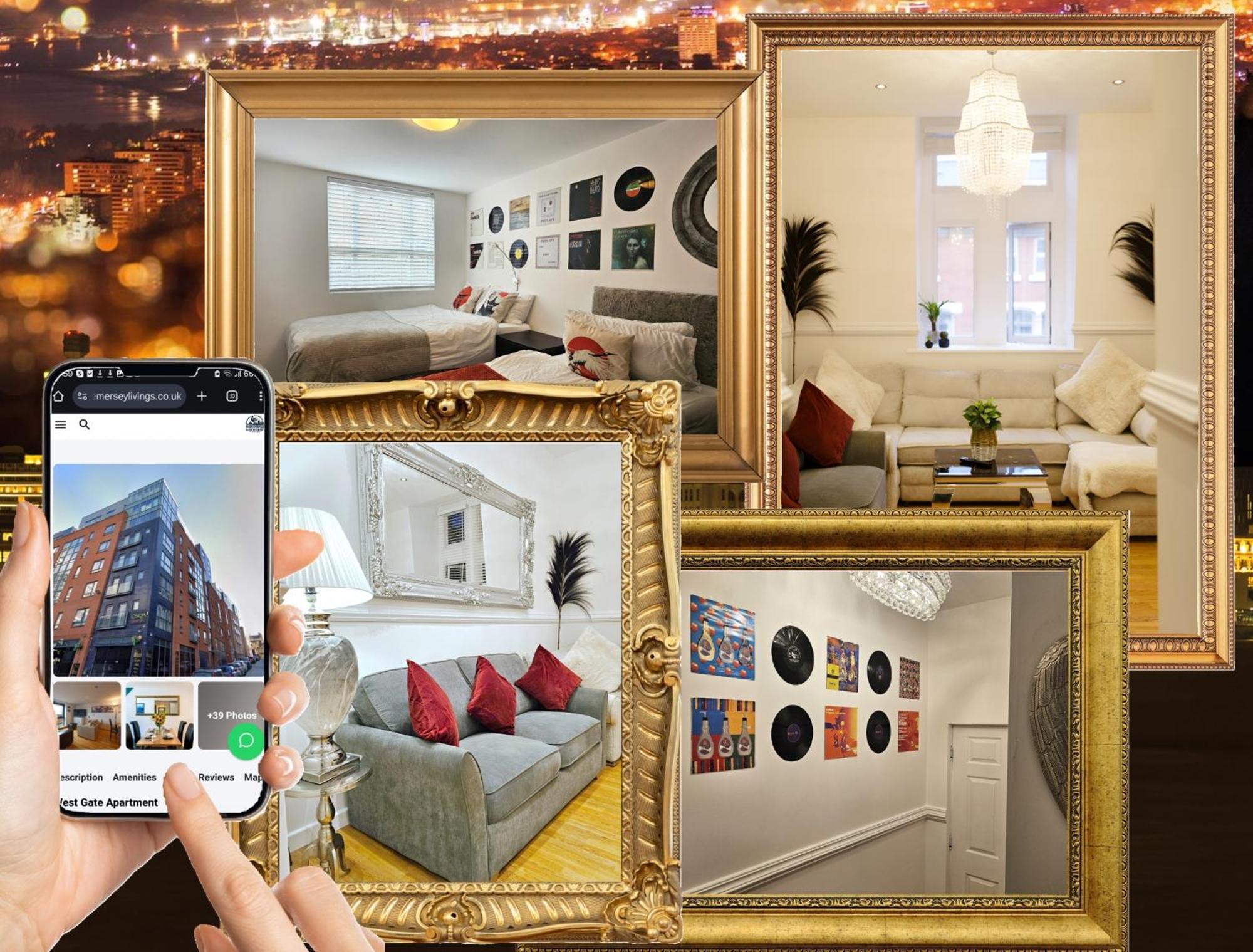 Sidemersey Livings - Spacious Loft For Bigger Groups - Very Central And Cosy 利物浦 外观 照片